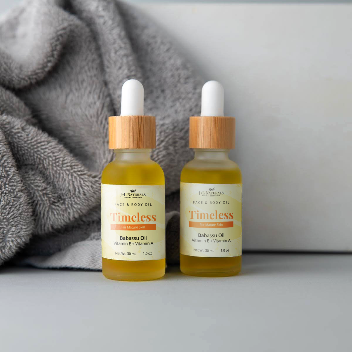 Natural Face & Body Oil (Duo)