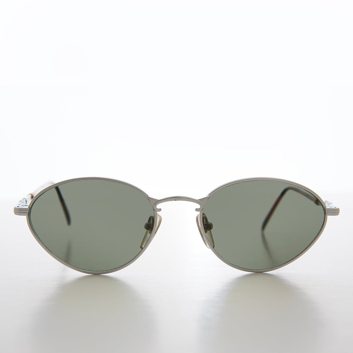 Simple Oval Minimal Vintage Sunglasses - Torres-2